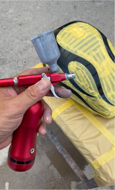 カスタムバイク塗装